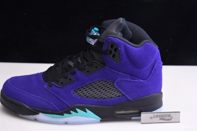 TBK Grape Alternate Retro Jordan 136027-500 5 Air 0807